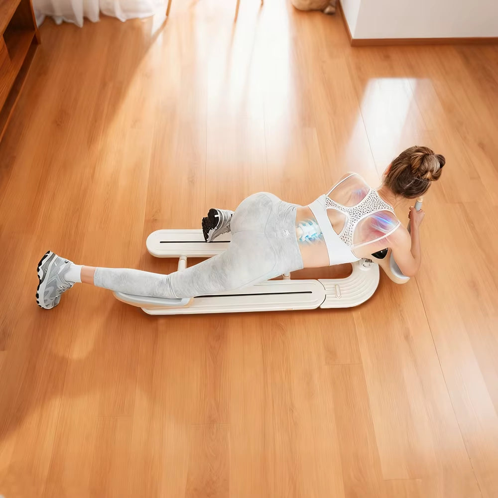 ABS Crawling Exercise Machine Waist Trainer Machine for Home Fitness Home-Use Crawling Waist Trainer Waist Exercise Machine